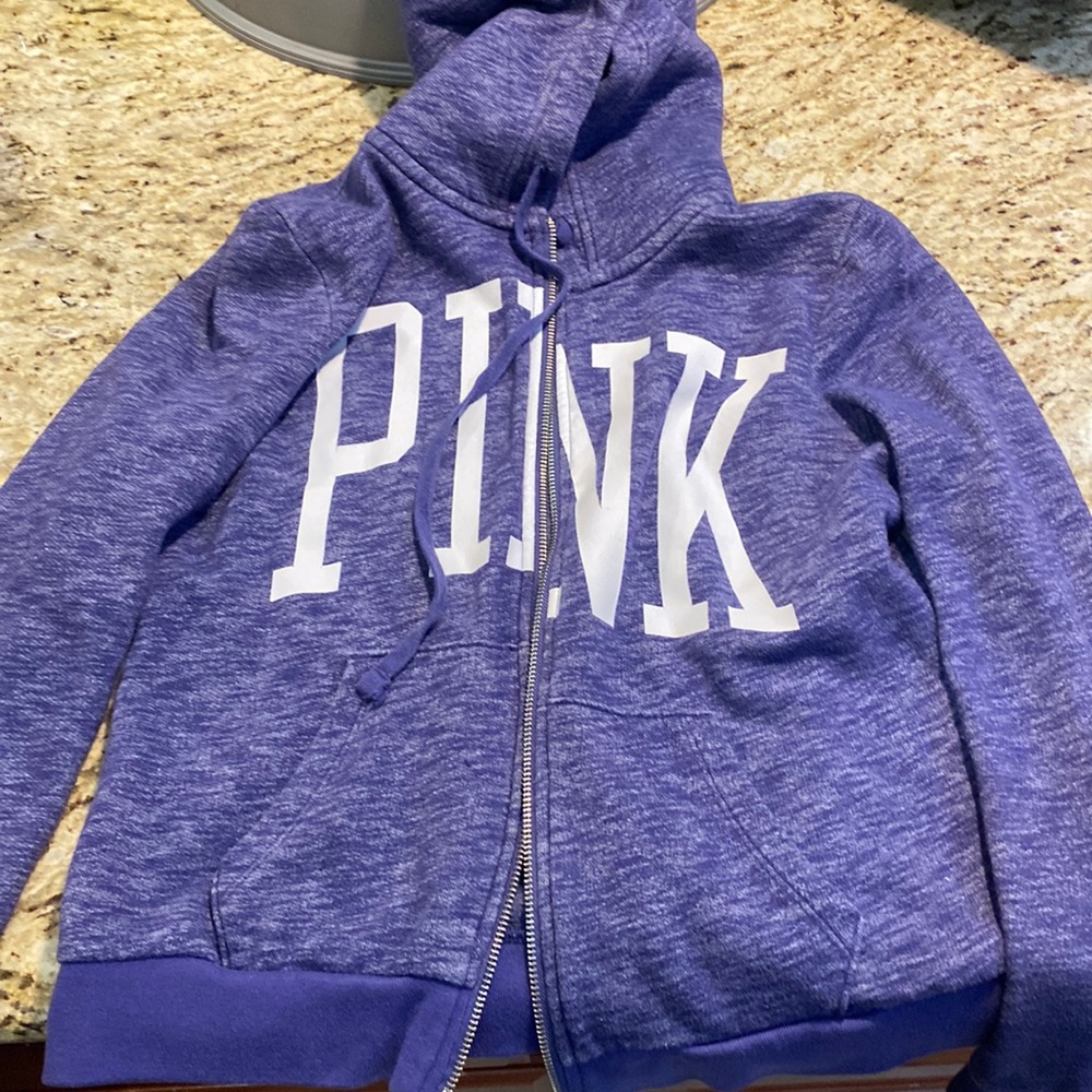 Purple PINK zip up